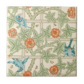 TEGEL van CERAMIC : WILLIAM MORRIS : TRELLIS Tegeltje (Voorkant)