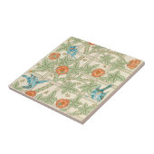 TEGEL van CERAMIC : WILLIAM MORRIS : TRELLIS Tegeltje (Zijkant)