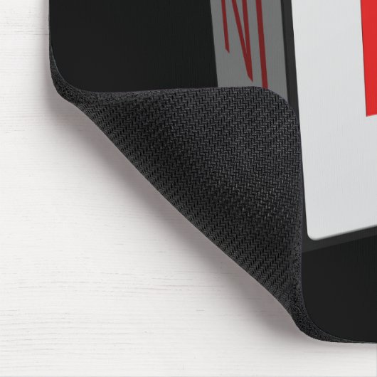 Tegel van chemisch element. Ni Nickel cubed Muismat (Hoek)