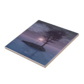 Tegel van de afdammer tegeltje (Zijkant)