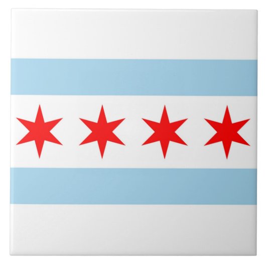 Tegel van de Amerikaanse staat Illinois Tegeltje (Voorkant)