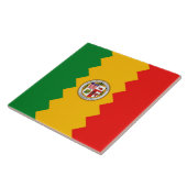 Tegel van de Californische staat, de vlag van Los  Tegeltje (Zijkant)