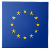 Tegel van de EU-vlag Tegeltje (Voorkant)