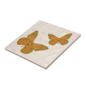 Tegel van de Indiase monarch Tegeltje (Zijkant)