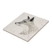 Tegel van de vintage van de waterverf tegeltje (Zijkant)