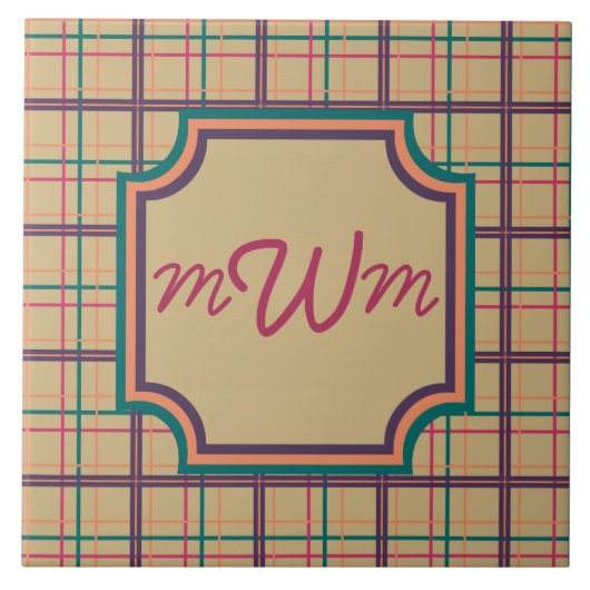 Tegel van de zomertong tegeltje (Voorkant)