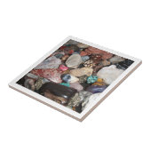 Tegel van gepolijst rock tegeltje (Zijkant)