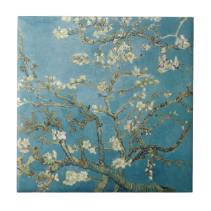 TEGEL : van GOGH : alMOND BLOSSOM Tegeltje