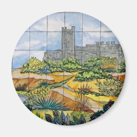 Tegel van het kasteel van Fuengirola, Fuengirola, Magneet (Voorkant)