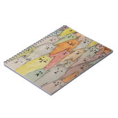 Tegel van katten notitieboek (Linkerzijde)