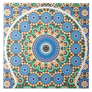 tegel van keramiek met mozaïek tegeltje