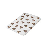 Tegel van Poo emoji die poep glimlacht Badmat (Gekanteld)