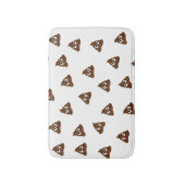 Tegel van Poo emoji die poep glimlacht Badmat (Voorkant Verticaal)