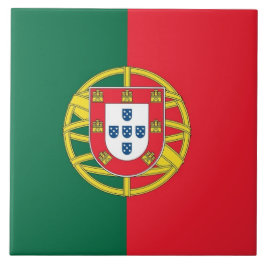 Tegel van Portugese vlag Tegeltje