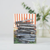 Tegel van radiatoren briefkaart (Staand voorkant)