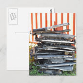 Tegel van radiatoren briefkaart (Voorkant / Achterkant)