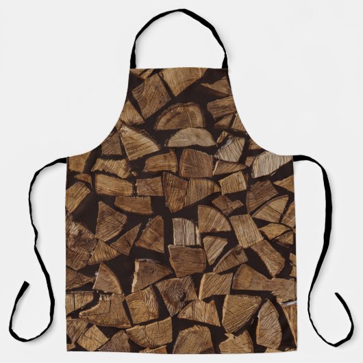 Tegel van vuurhout schort (Voorkant)