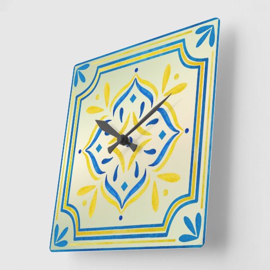 Tegel Vierkante Klok (Hoek)