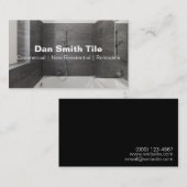 Tegel visitekaartje (Voorkant / Achterkant)