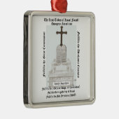 tegel voor Christelijk erfgoed Metalen Ornament (Rechts)
