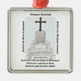 tegel voor Christelijk erfgoed Metalen Ornament
