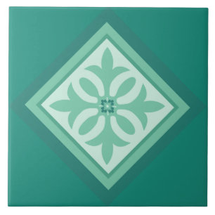 Tegel voor Seafoam-kleuren diamanten Tegeltje