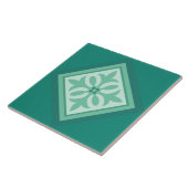 Tegel voor Seafoam-kleuren diamanten Tegeltje (Zijkant)
