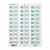 Tegel Wash janitorial Etiket (Full Sheet)