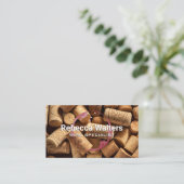 Tegel | Wijn Stain Visitekaartje (Staand voorkant)