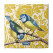 Tegel Wit (Muur Bloemen) RFPMDesigns 2024 Tegeltje (Voorkant)