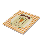 Tegel wortelzaad tegeltje (Zijkant)