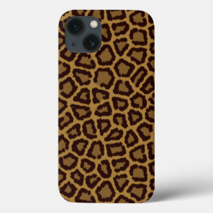 Tegelachtergrond met luipaard Case-Mate iPhone case