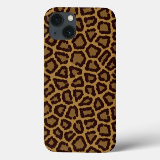 Tegelachtergrond met luipaard Case-Mate iPhone case (Achterkant)