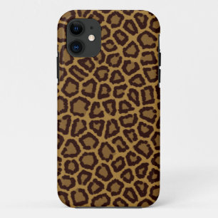 Tegelachtergrond met luipaard Case-Mate iPhone case