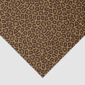 Tegelachtergrond met luipaard tissuepapier (Detail)