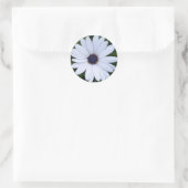 tegelbloem ronde sticker (Tas)