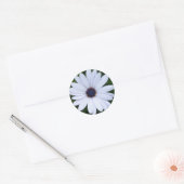 tegelbloem ronde sticker (Envelop)