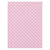 Tegeld Pink Chi Ro-kruis op Roze Tafelkleed (Voorkant)