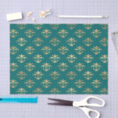 Tegelen en gouden vintage patroon tissuepapier (Craft)