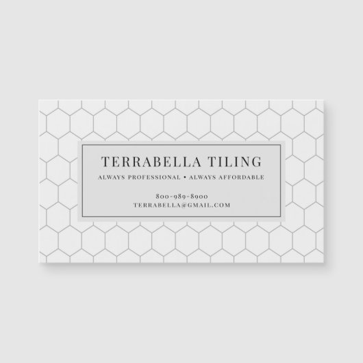 Tegelen Vloeren Hexagon Tegel Patroon Magnetische (Voorkant)