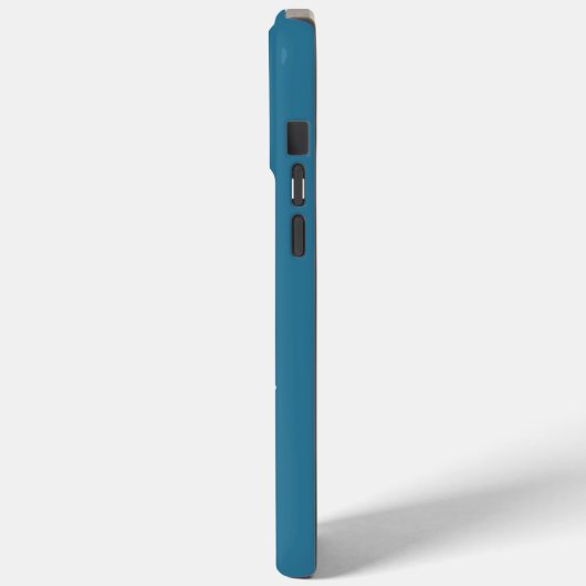 Tegelgroene monogram Case-Mate iPhone case (Achterkant / Links)