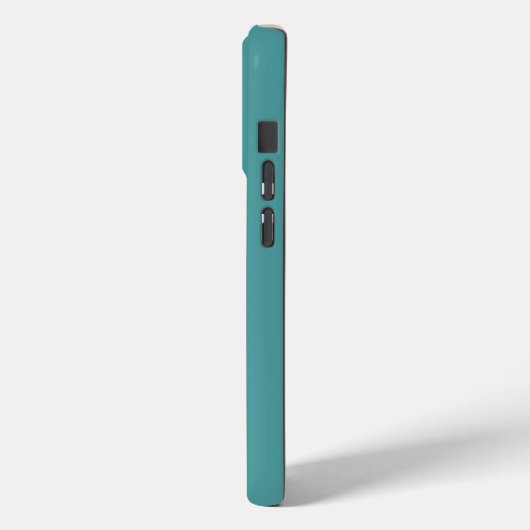 Tegelgroene monogram Case-Mate iPhone case (Achterkant / Links)