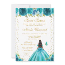 Tegelijk Bloemendonkere Huid Prinses Sweet Sixteen