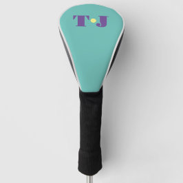 Tegelijk Gepersonaliseerde Monogram Golfheadcover