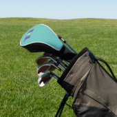 Tegelijk Gepersonaliseerde Monogram Golfheadcover (Insitu)