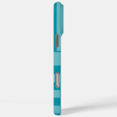 Tegelijk Geruite Gestreepte Gepersonaliseerde Case-Mate iPhone Case (Achterkant / Rechts)