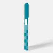 Tegelijk Geruite Gestreepte Gepersonaliseerde Case-Mate iPhone Case (Achterkant / Rechts)