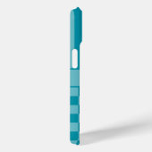 Tegelijk Geruite Gestreepte Gepersonaliseerde Case-Mate iPhone Case (Achterkant / Rechts)