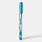 Tegelijk Geruite Gestreepte Gepersonaliseerde Case-Mate iPhone Case (Achterkant / Rechts)