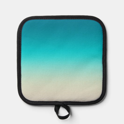 Tegelijk met moderne ombre-kleurverloop pannenlap (Voorkant)